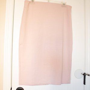 NWOT Blush Jersey Pencil Skirt